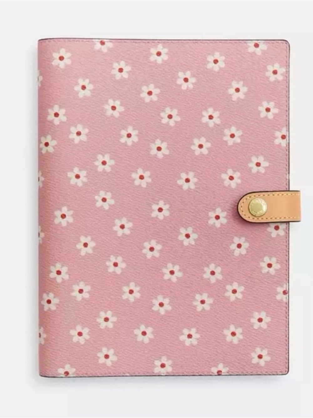 Coach Notebook with Daisies-CFA42
